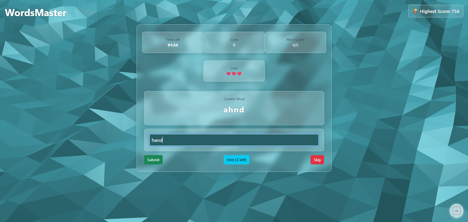 WordsMaster: Guess the Word slide
